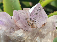 Natural Jacaranda Amethyst Quartz Clusters x 3 from Mumbwa, Zambia - Toprock Gemstones and Minerals 