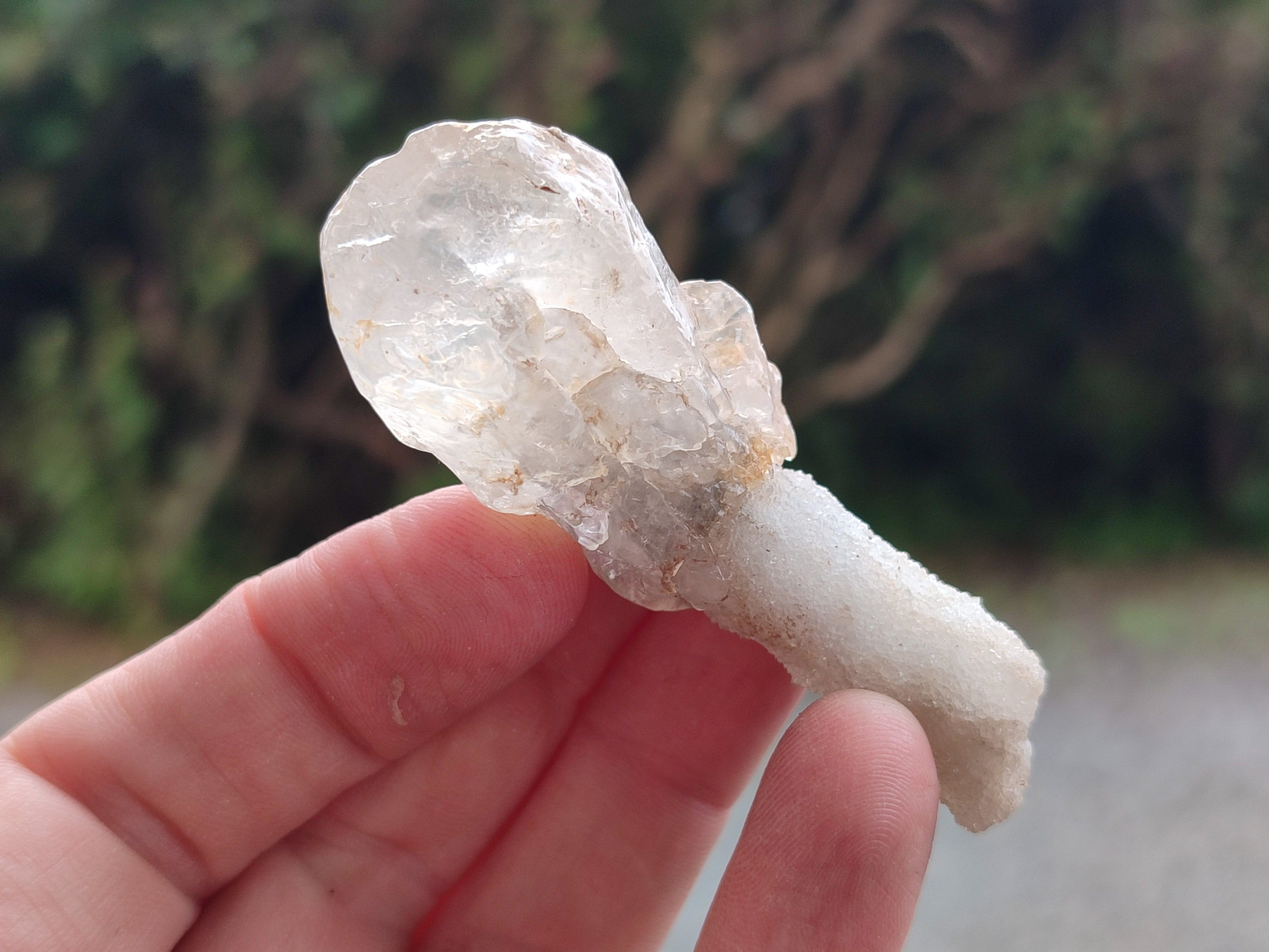 Natural Drusy Quartz Coated Calcite Pseudomorph Specimens x 14 From Alberts Mountain, Lesotho - Toprock Gemstones and Minerals 