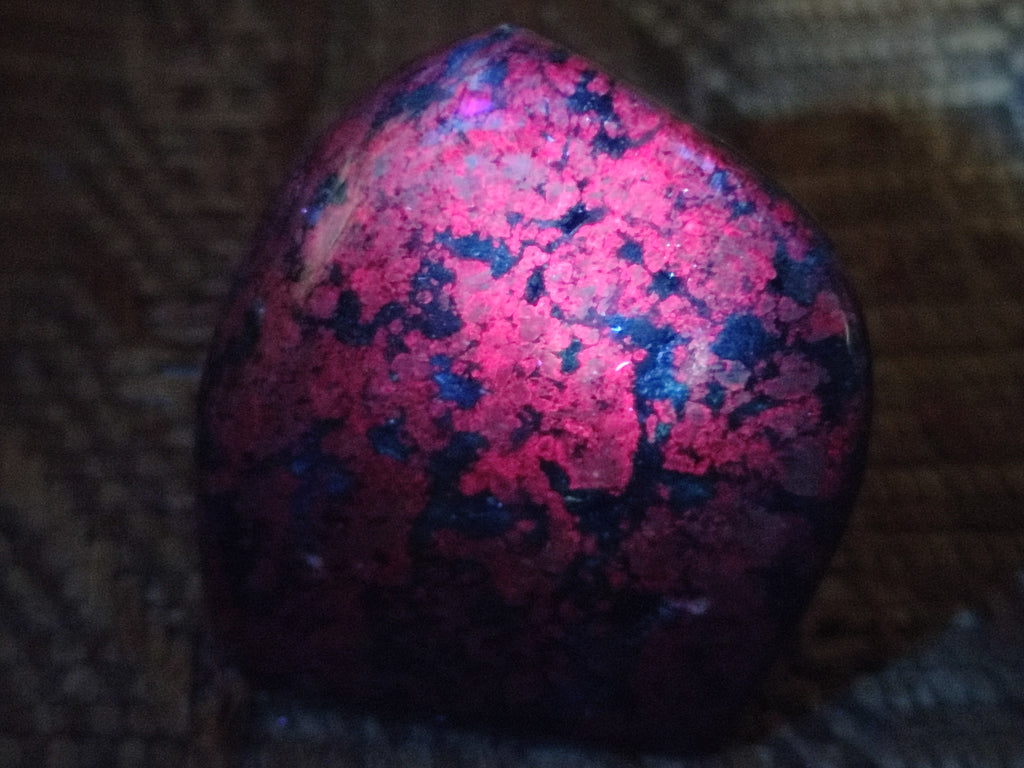 Polished Ruby Corundum In Chrome Verdite Standing Free Forms x 3 From Zimbabwe - Toprock Gemstones and Minerals 
