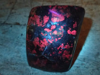 Polished Ruby Corundum In Chrome Verdite Standing Free Forms x 3 From Zimbabwe - Toprock Gemstones and Minerals 