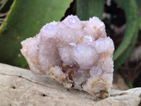 Natural Amethyst Spirit Quartz Clusters x 3 From Boekenhouthoek, South Africa