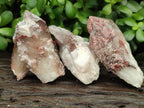 Natural Red Hematoid Quartz Clusters x 25 From Karoi, Zimbabwe - Toprock Gemstones and Minerals 