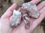 Natural Red Hematoid Quartz Clusters x 25 From Karoi, Zimbabwe - Toprock Gemstones and Minerals 