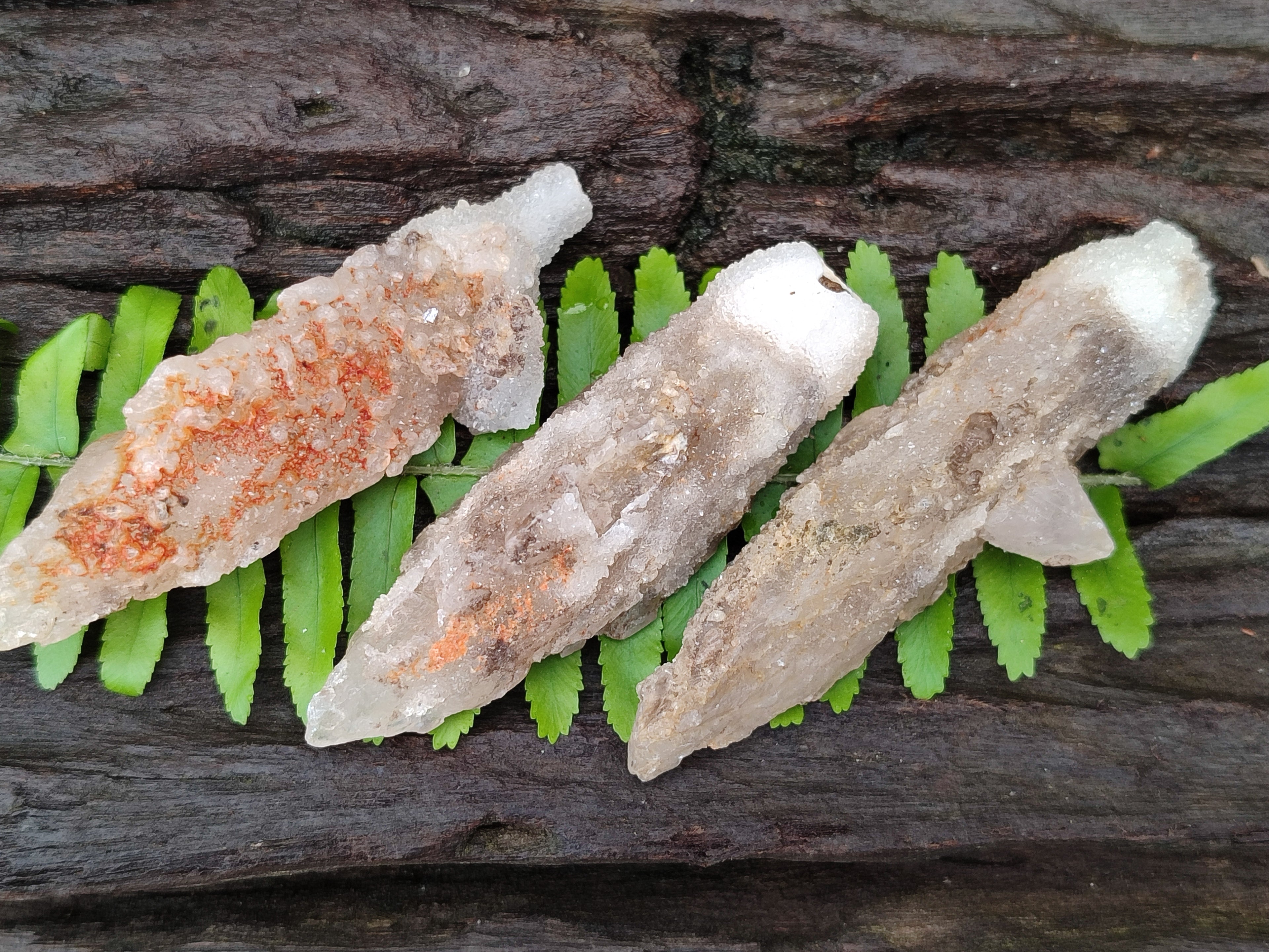 Natural Drusy Quartz Coated Calcite Pseudomorph Specimens x 20 From Alberts Mountain, Lesotho - Toprock Gemstones and Minerals 