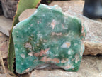 Polished On One Side Emerald Mtorolite Plates x 3 From Mutorashanga, Zimbabwe - Toprock Gemstones and Minerals 