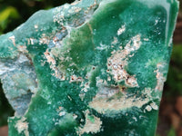 Polished On One Side Emerald Mtorolite Plates x 3 From Mutorashanga, Zimbabwe - Toprock Gemstones and Minerals 