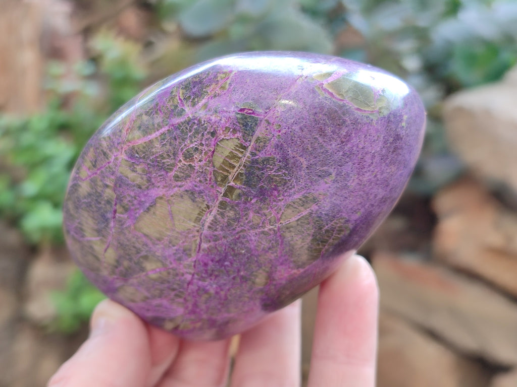 Polished Stichtite Standing Free Forms x 4 From Barberton, South Africa - Toprock Gemstones and Minerals 