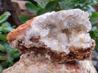 Natural Limonite Quartz Clusters x 6 From Solwezi, Zambia - Toprock Gemstones and Minerals 