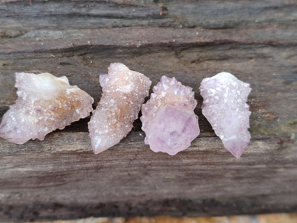 Natural Amethyst Spirit Quartz Crystals x 70 From Boekenhouthoek, South Africa - Toprock Gemstones and Minerals 