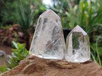 Polished Clear Quartz Crystals x 12 From Madagascar - Toprock Gemstones and Minerals 