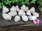 Natural Amethyst Spirit Quartz Clusters x 12 From Boekenhouthoek, South Africa - Toprock Gemstones and Minerals 