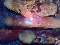 Natural Drusy Quartz Coated Calcite Pseudomorph Specimens x 12 From Alberts Mountain, Lesotho - Toprock Gemstones and Minerals 
