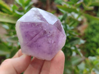 Polished Jacaranda Amethyst Quartz Crystals x 6 From Zambia - Toprock Gemstones and Minerals 
