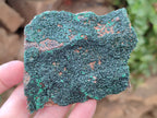 Natural Botryoidal Malachite Specimens x 6 From Congo - Toprock Gemstones and Minerals 