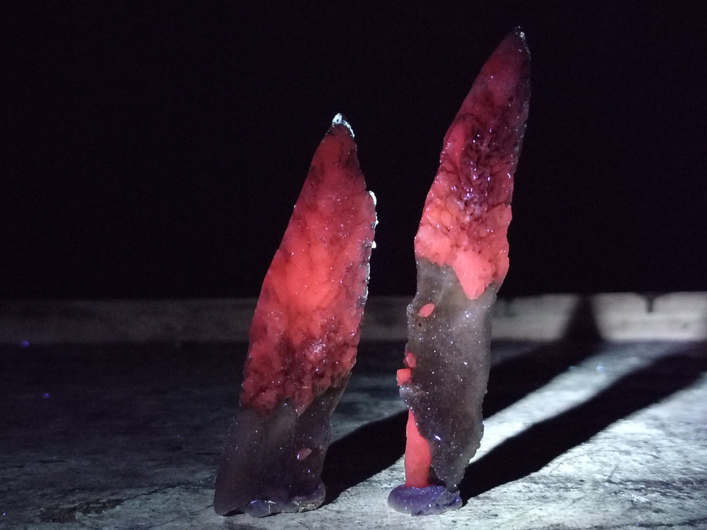 Natural Drusy Quartz Coated Calcite Pseudomorph Specimens x 12 From Alberts Mountain, Lesotho - Toprock Gemstones and Minerals 