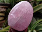 Polished Rose Quartz Heart and Standing Free Form x 2 From Ambatondrazaka, Madagascar - Toprock Gemstones and Minerals 