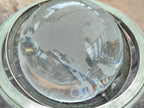 Polished Lead Glass World Globe - sold per item - From China - Toprock Gemstones and Minerals 