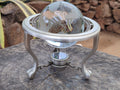 Polished Lead Glass World Globe - sold per item - From China - Toprock Gemstones and Minerals 