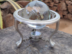 Polished Lead Glass World Globe - sold per item - From China - Toprock Gemstones and Minerals 