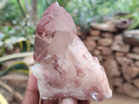 Natural Red Hematoid Quartz Clusters x 6 From Karoi, Zimbabwe - Toprock Gemstones and Minerals 