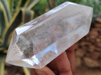 Polished Double Terminated Clear Quartz Crystals x 6 From Madagascar - Toprock Gemstones and Minerals 