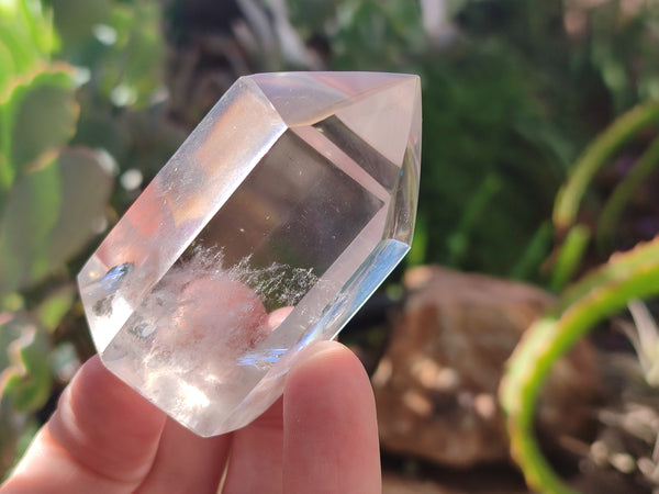 Polished Clear Quartz Crystals x 6 From Madagascar - Toprock Gemstones and Minerals 