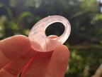 Hand Made Rose Quartz Pendants - sold per item - From Madagascar - Toprock Gemstones and Minerals 