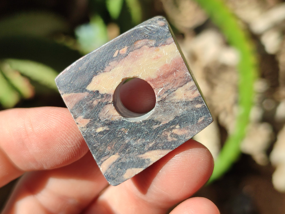 Hand Made Pyrophyllite Cigarette Snuffer - sold per item - From Namibia - Toprock Gemstones and Minerals 