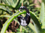 Polished Snowflake Obsidian Oval Pendants - Sold Per Item - From Mexico - Toprock Gemstones and Minerals 