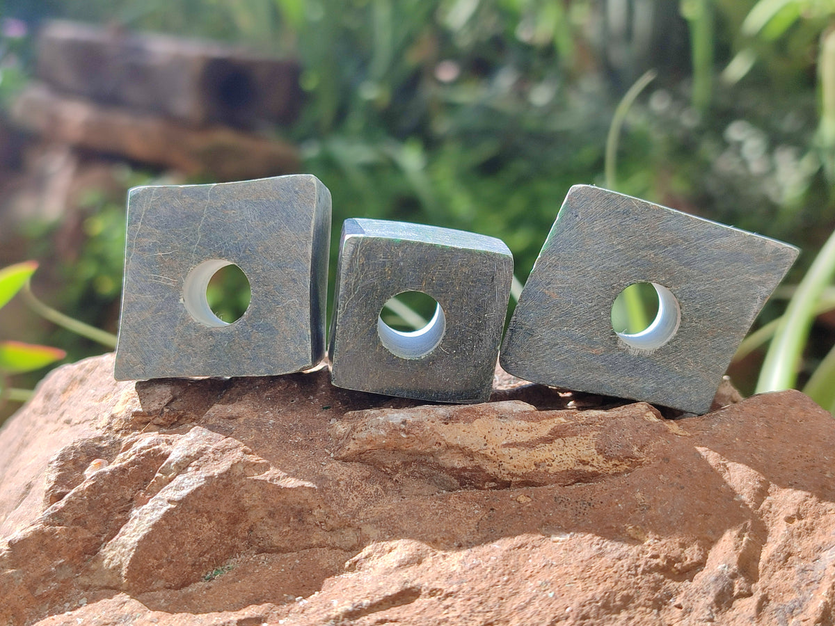 Polished Green Verdite Cigarette Snuffer - sold per item - From Zimbabwe - Toprock Gemstones and Minerals 