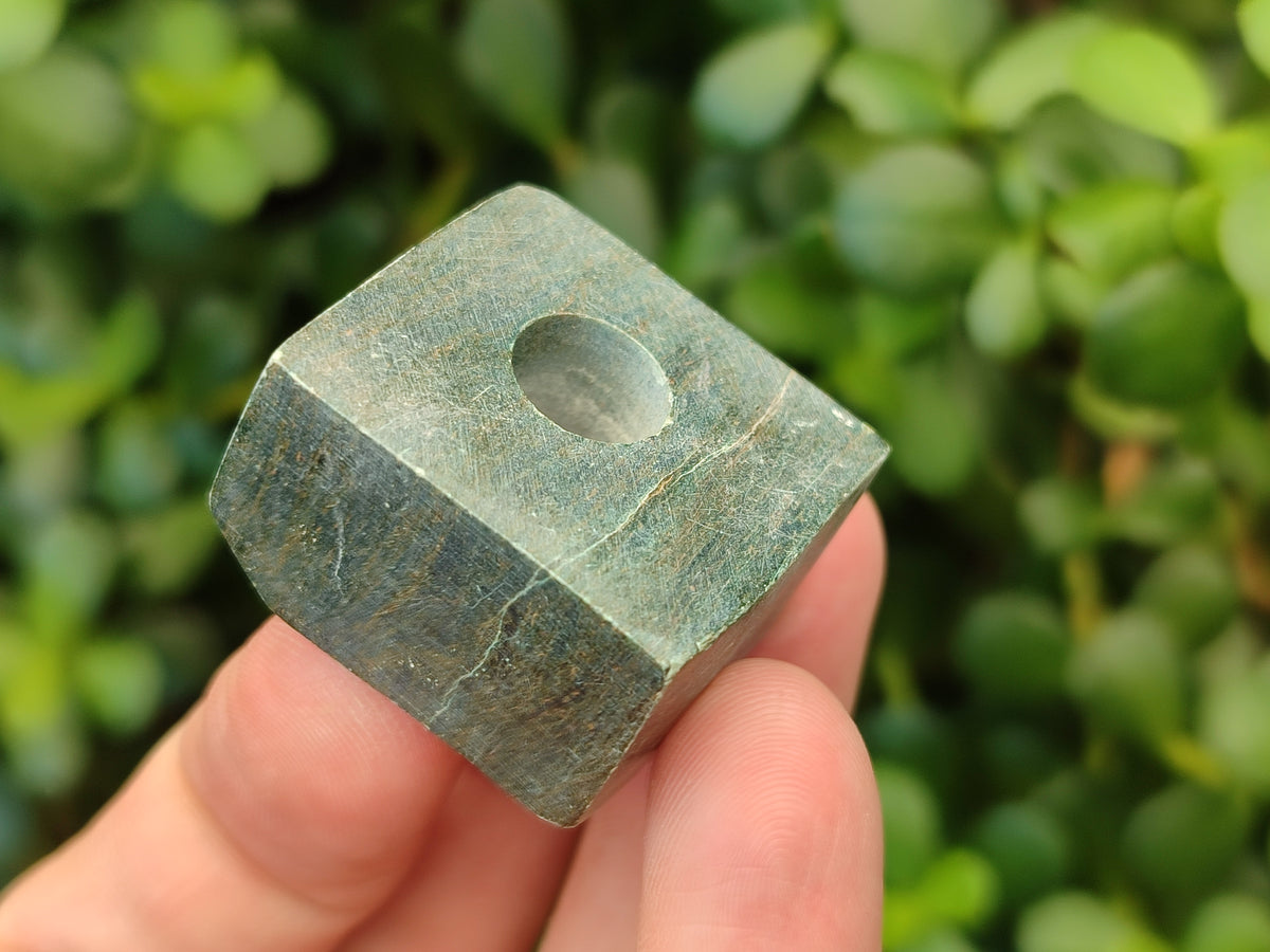 Polished Green Verdite Cigarette Snuffer - sold per item - From Zimbabwe - Toprock Gemstones and Minerals 