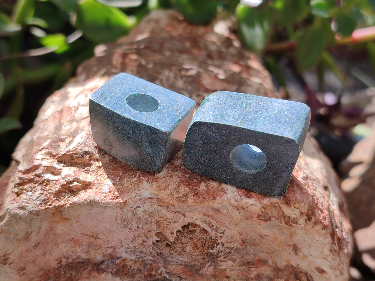 Polished Green Verdite Cigarette Snuffer - sold per item - From Zimbabwe - Toprock Gemstones and Minerals 