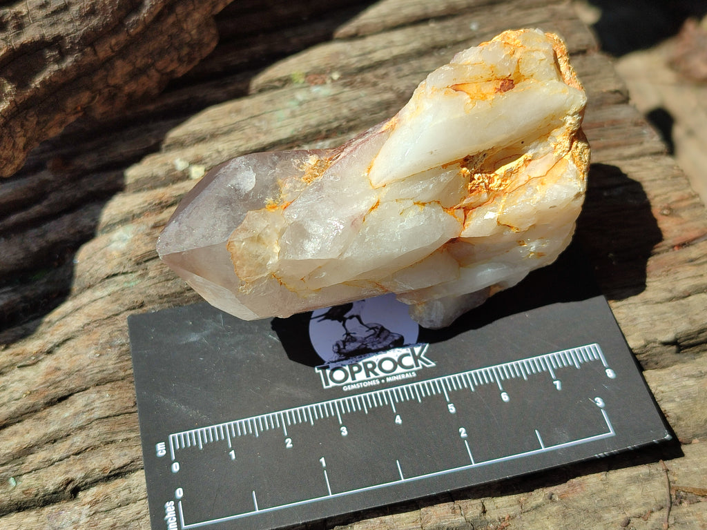 Natural Red Hematoid Quartz Clusters x 7 From Karoi, Zimbabwe - Toprock Gemstones and Minerals 