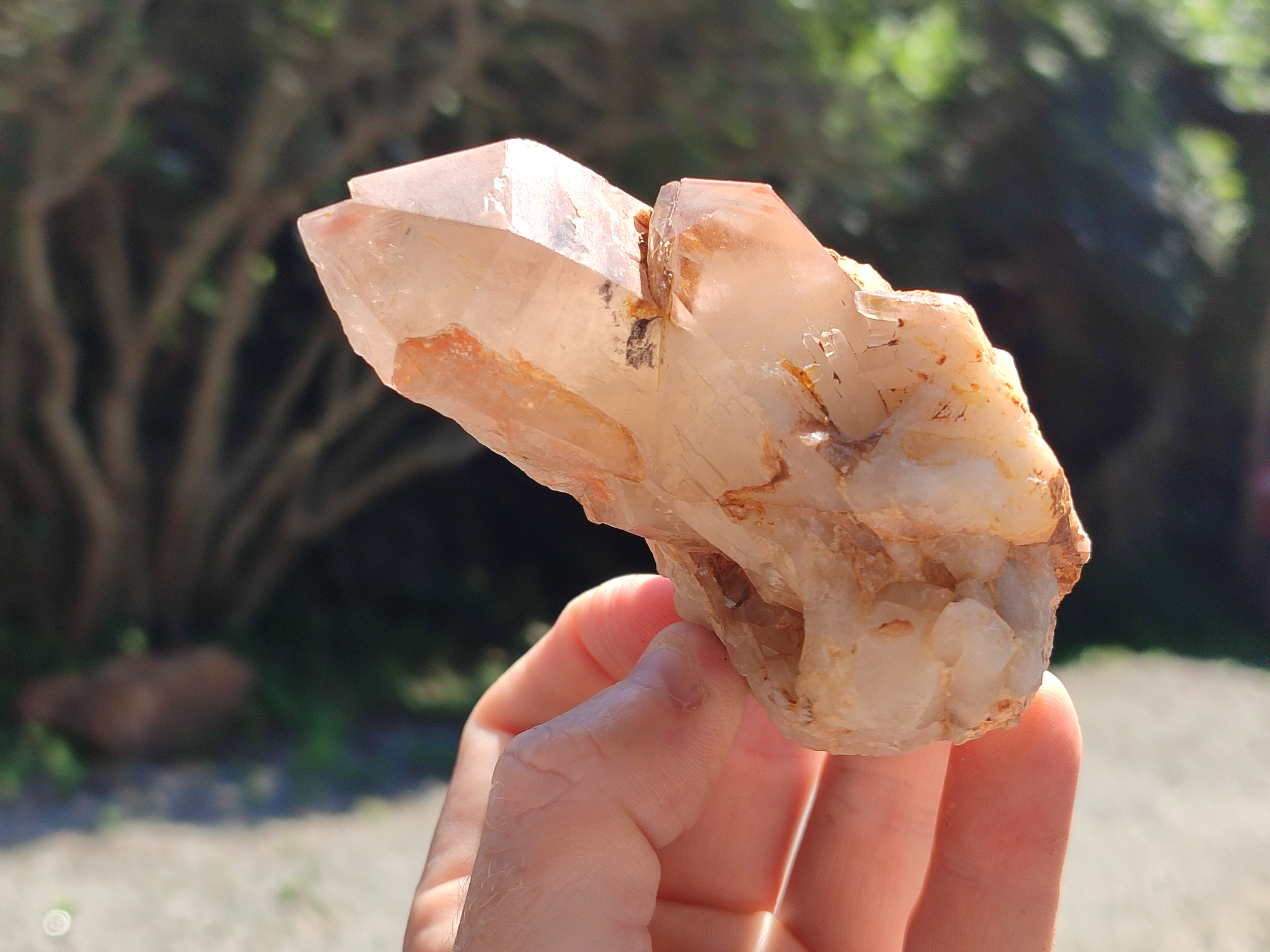 Natural Red Hematoid Quartz Clusters x 7 From Karoi, Zimbabwe - Toprock Gemstones and Minerals 