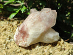 Natural Red Hematoid Quartz Clusters x 7 From Karoi, Zimbabwe - Toprock Gemstones and Minerals 