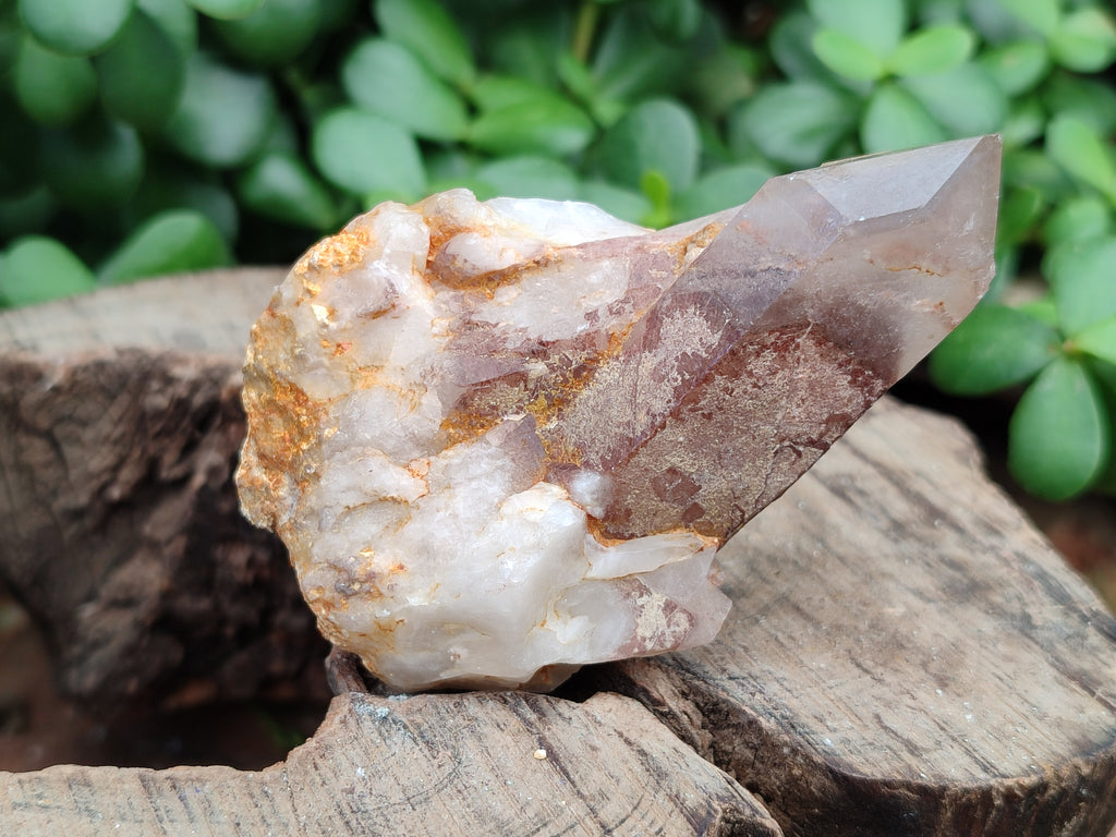 Natural Red Hematoid Quartz Clusters x 7 From Karoi, Zimbabwe - Toprock Gemstones and Minerals 