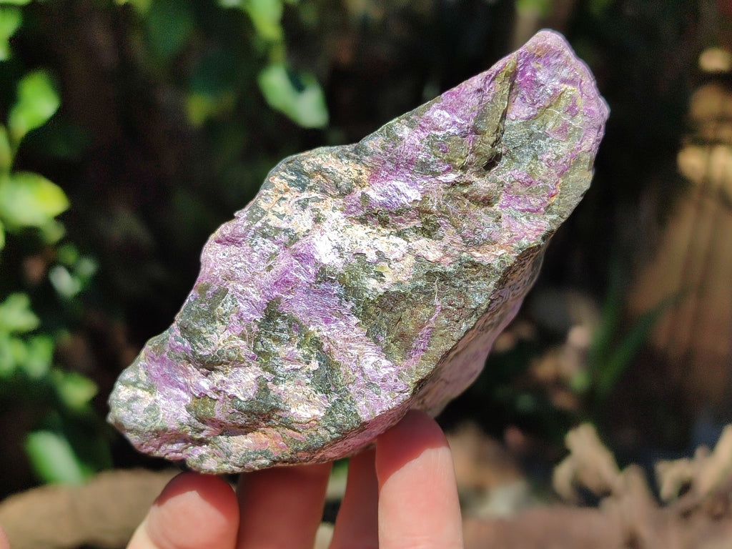 Natural Stichtite Cobbed Specimens x 6 From Barberton, South Africa - Toprock Gemstones and Minerals 