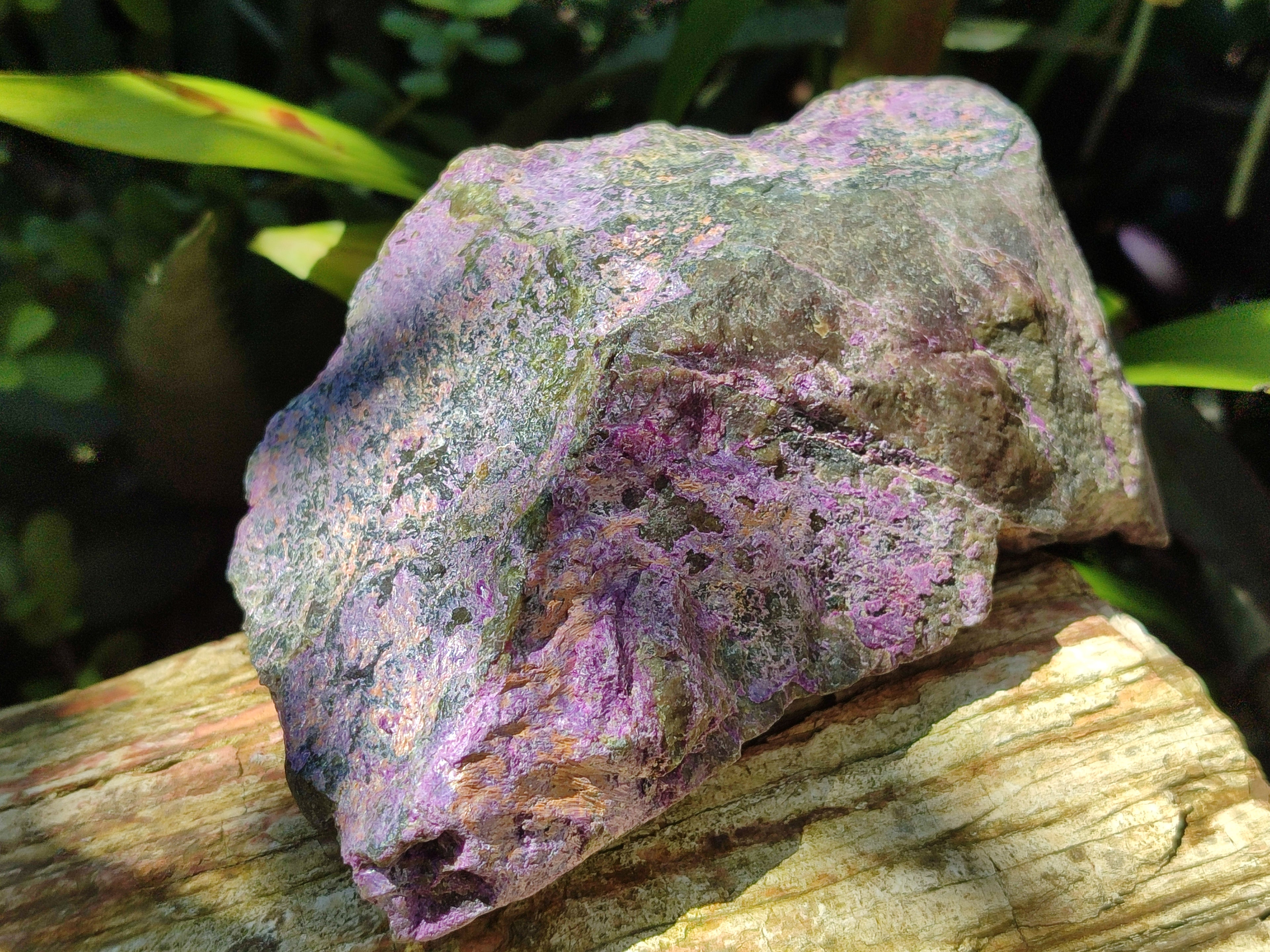 Natural Stichtite Cobbed Specimens x 6 From Barberton, South Africa - Toprock Gemstones and Minerals 