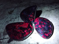 Polished Ruby Corundum In Chrome Verdite Free Forms x 12 From Zimbabwe - Toprock Gemstones and Minerals 