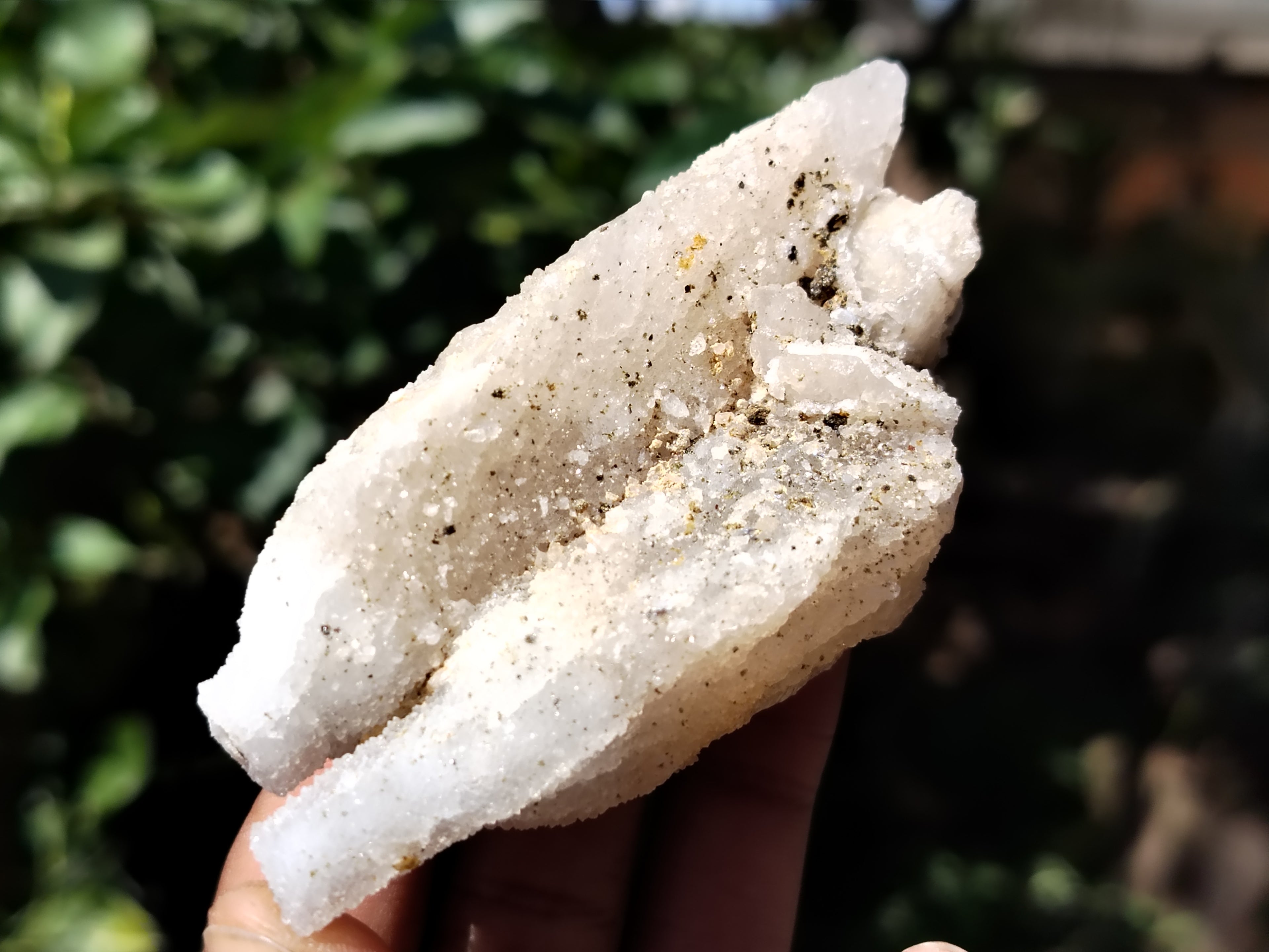 Natural Drusy Quartz Coated Calcite Pseudomorph Specimens x 12 From Lesotho - Toprock Gemstones and Minerals 