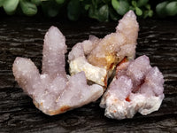 Natural Ametrine and Amethyst Spirit Quartz Clusters x 12 From South Africa