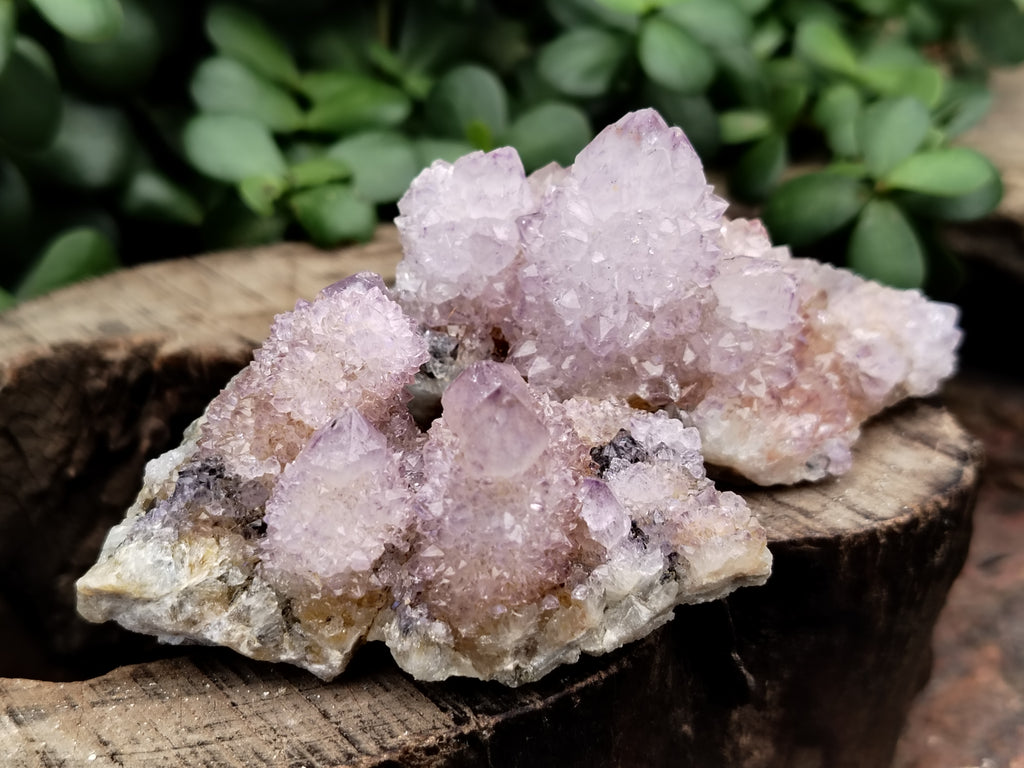 Natural Ametrine and Amethyst Spirit Quartz Clusters x 12 From South Africa - Toprock Gemstones and Minerals 