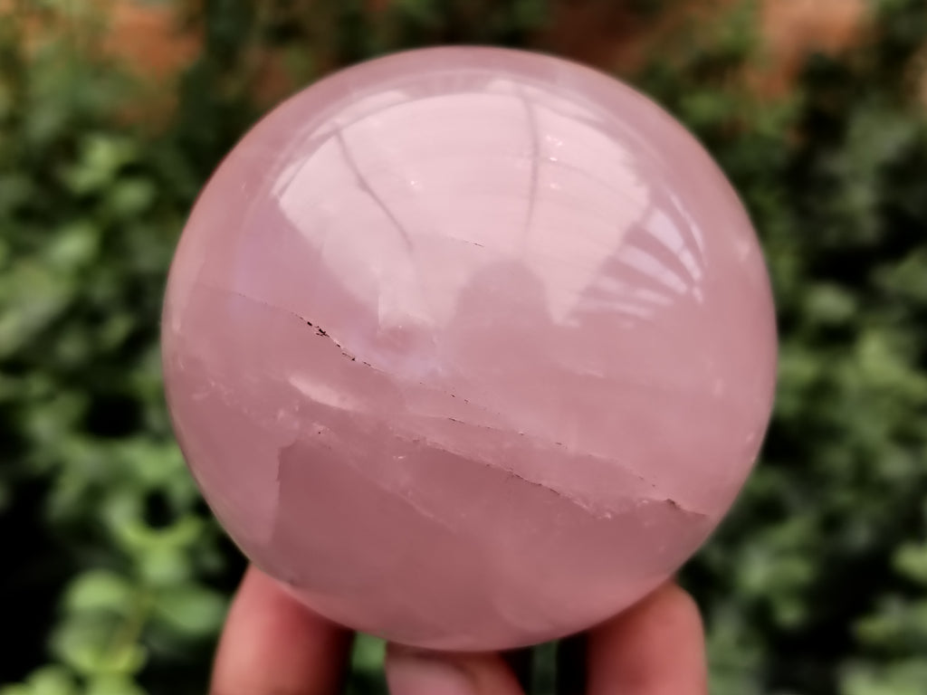 Polished Rose Quartz Spheres x 4 From Ambatondrazaka, Madagascar - Toprock Gemstones and Minerals 