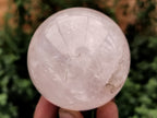 Polished Rose Quartz Spheres x 4 From Ambatondrazaka, Madagascar - Toprock Gemstones and Minerals 