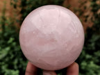 Polished Rose Quartz Spheres x 4 From Ambatondrazaka, Madagascar - Toprock Gemstones and Minerals 