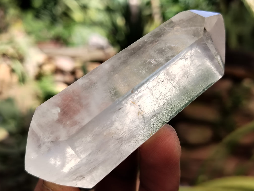 Polished Double Terminated Clear Quartz Crystals x 6 From Madagascar - Toprock Gemstones and Minerals 