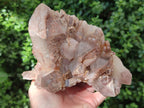 Natural Red Hematoid Quartz Cluster x 1 From Karoi, Zimbabwe - Toprock Gemstones and Minerals 