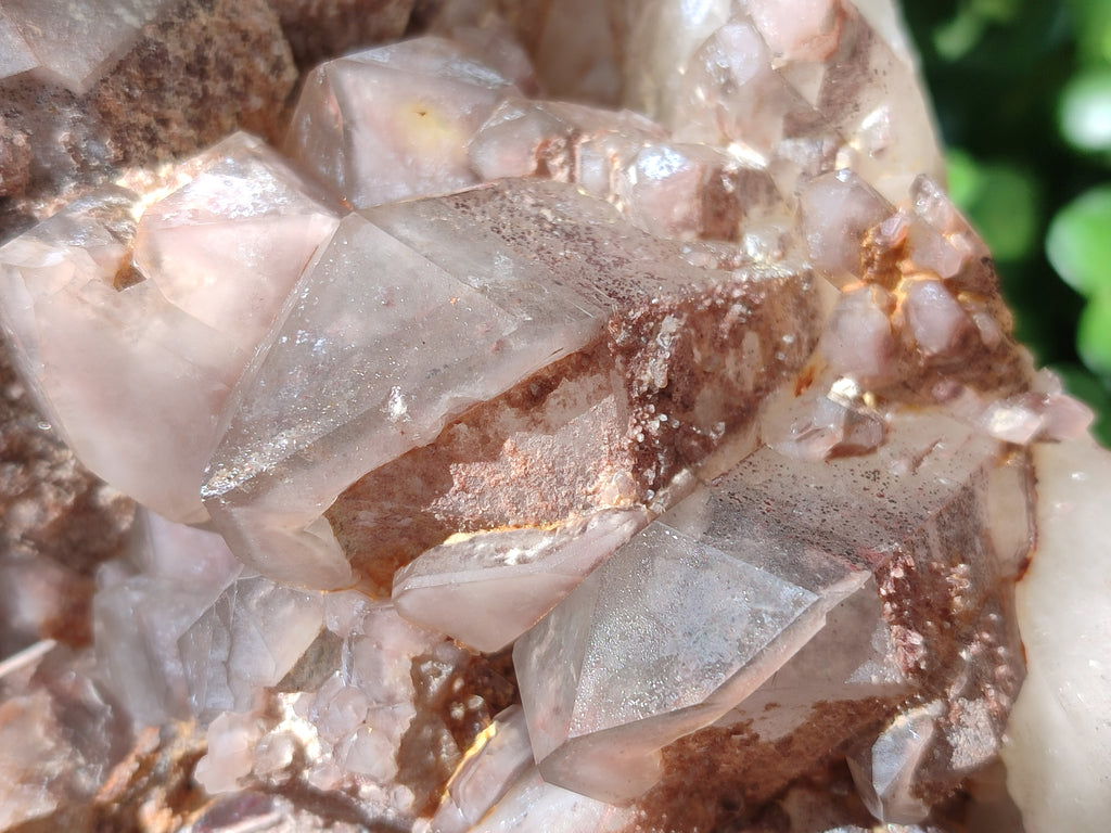 Natural Red Hematoid Quartz Cluster x 1 From Karoi, Zimbabwe - Toprock Gemstones and Minerals 