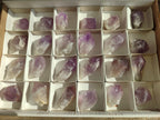 Natural Jacaranda Amethyst Quartz Crystals x 24 from Mumbwa, Zambia - Toprock Gemstones and Minerals 
