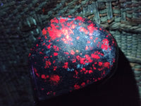 Polished Ruby Corundum In Chrome Verdite Standing Free Forms x 5 From Zimbabwe - Toprock Gemstones and Minerals 